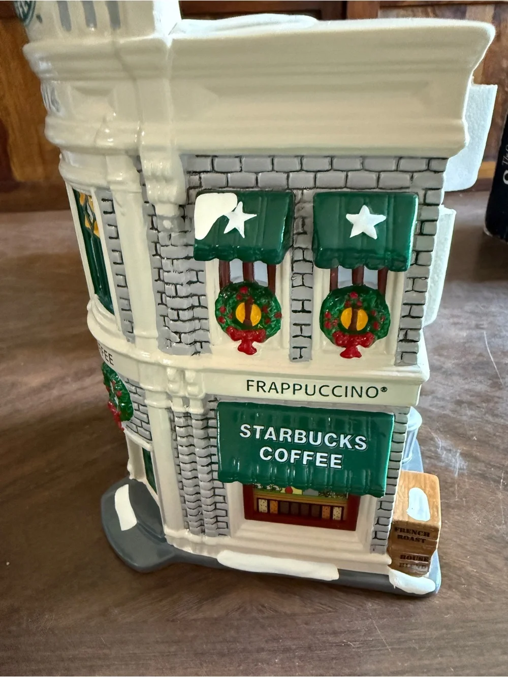 Department 56 Snow Village Starbucks Coffee 9 1/4